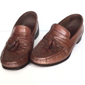 Leather Tassel Loafers